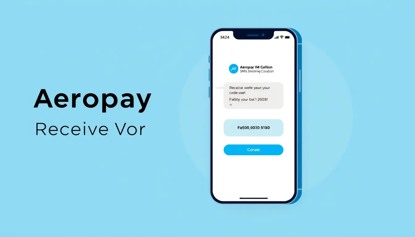 Aeropay SMS Verification: Receive Your Code Online (2026)