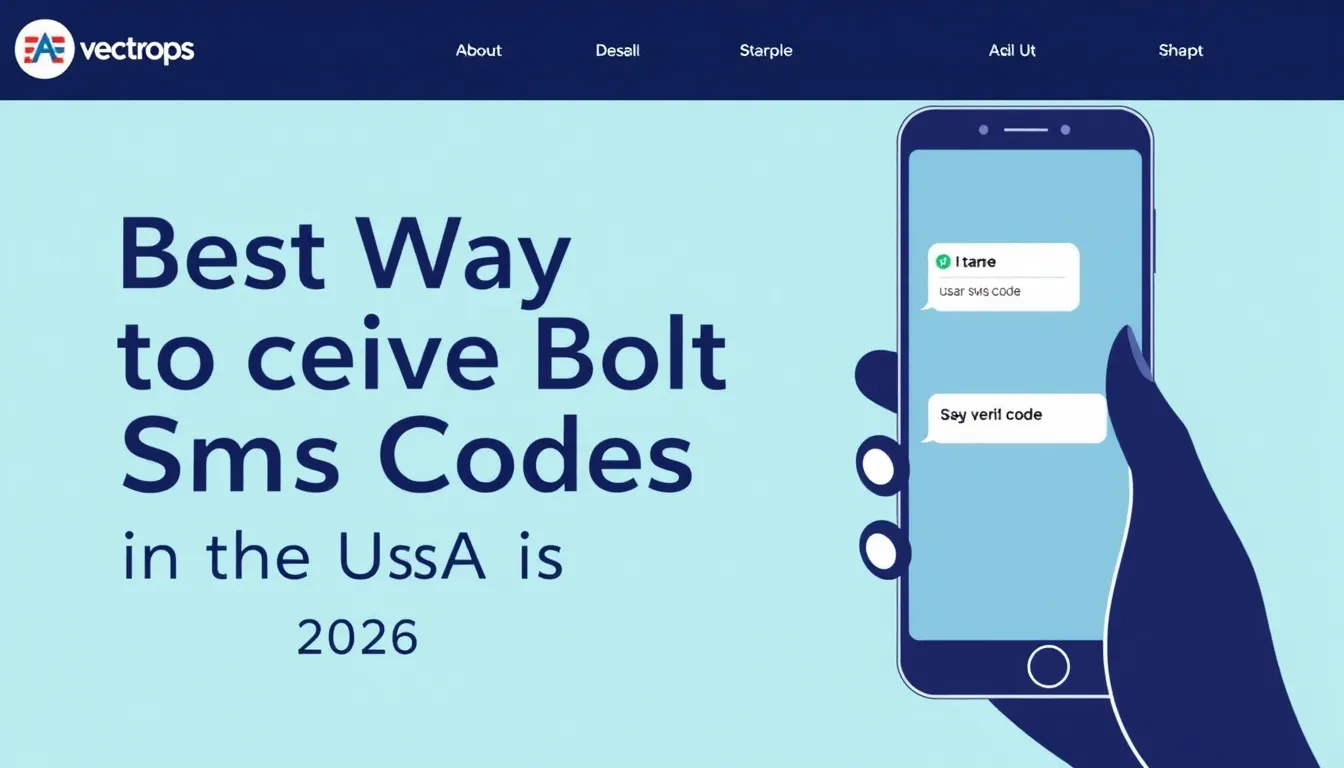 Best Way to Receive Bolt SMS Codes in the USA (2026)