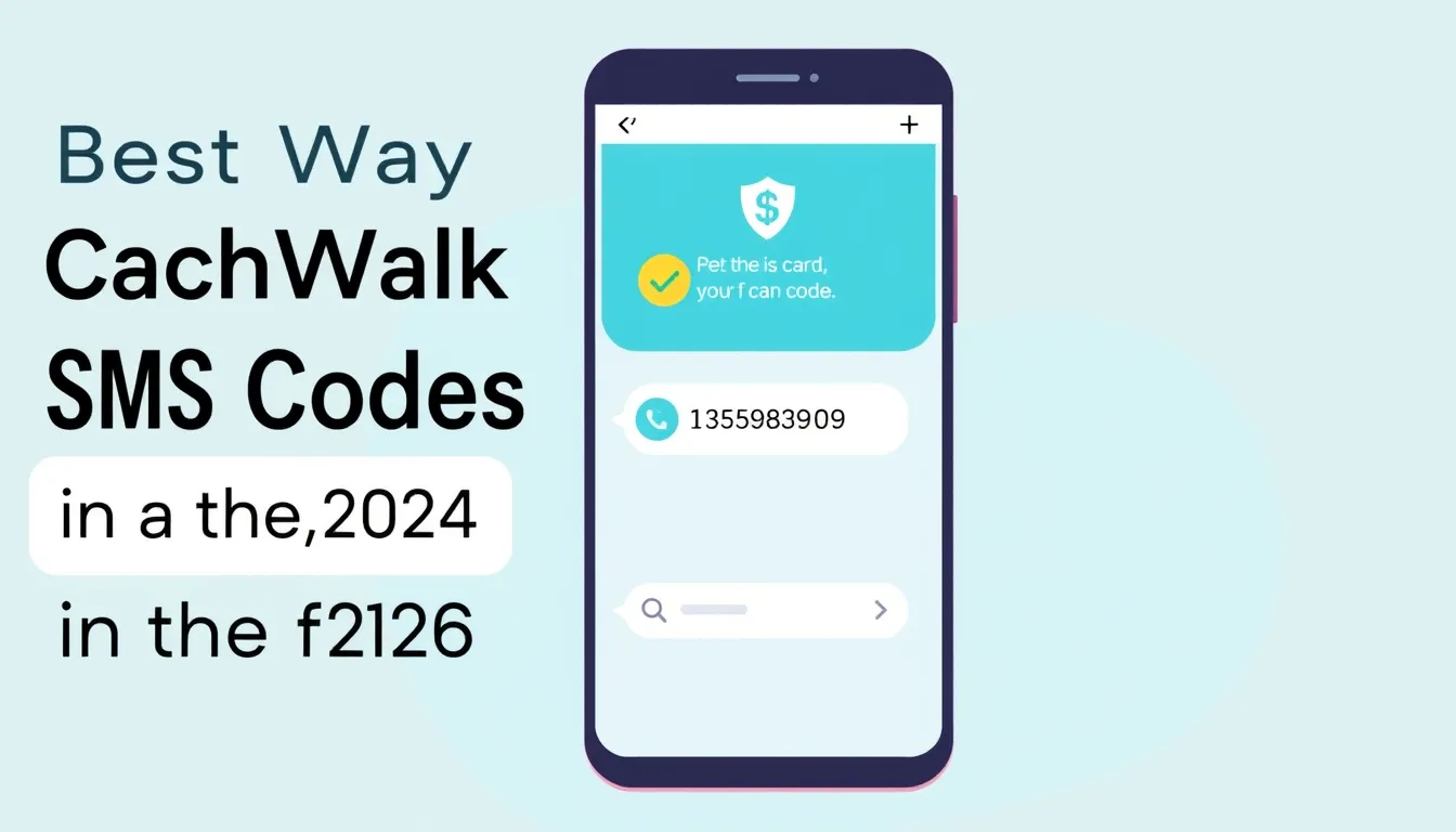 Best Way to Receive CashWalk SMS Codes in the USA (2026)