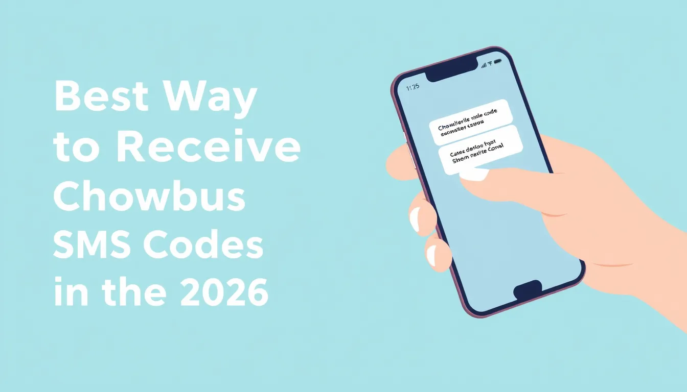 Best Way to Receive Chowbus SMS Codes in the USA (2026)