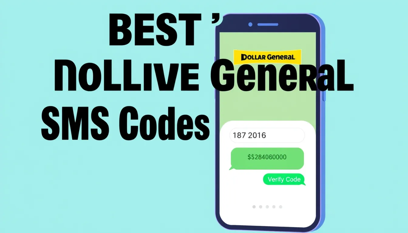 Best Way to Receive Dollar General SMS Codes in USA (2026)