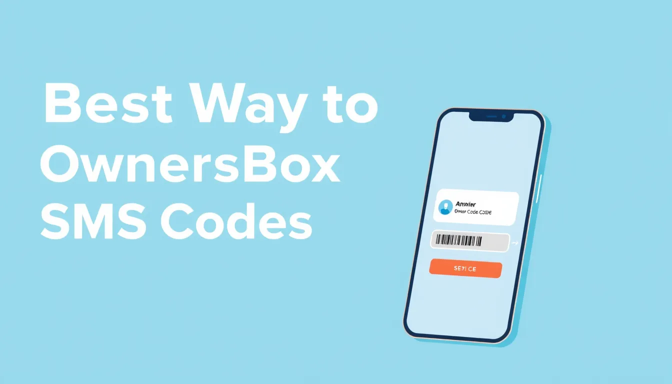 Best Way to Receive OwnersBox SMS Codes in USA (2026)