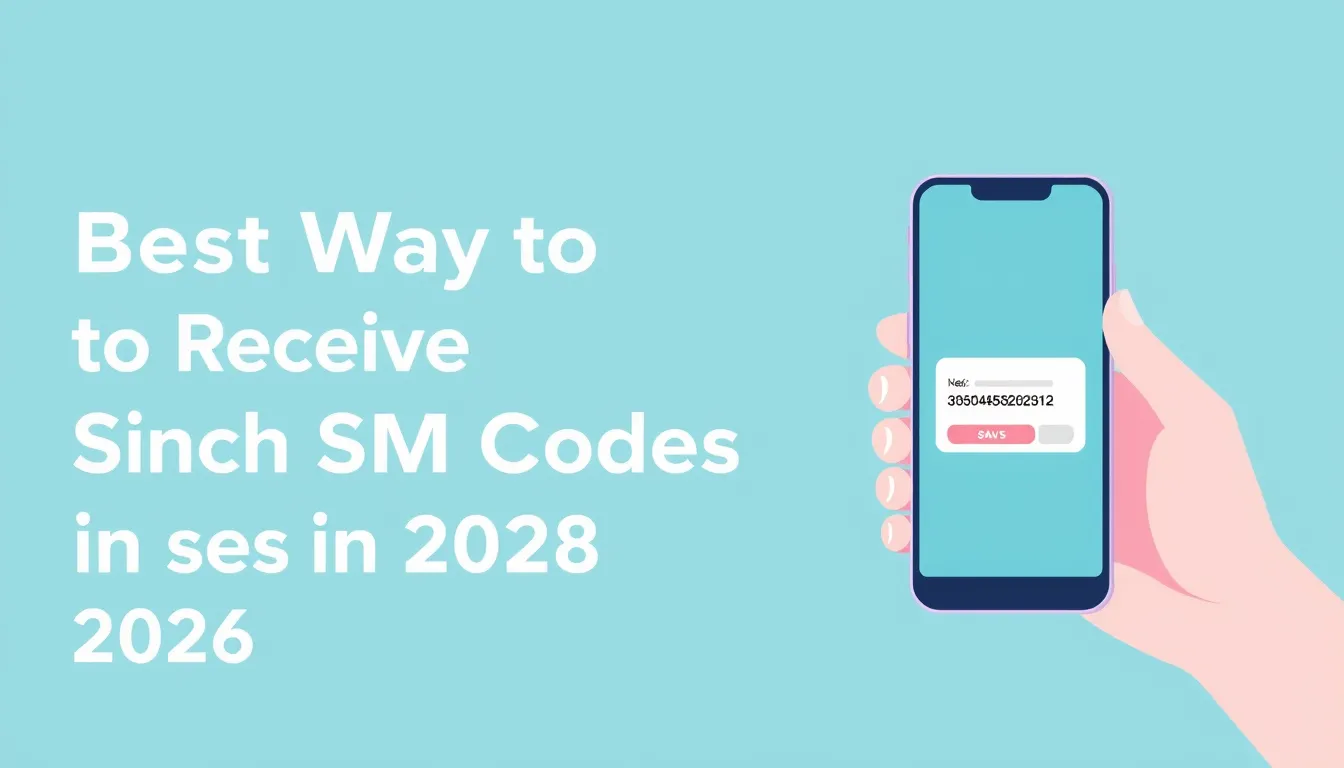 Best Way to Receive Sinch SMS Codes in the USA (2026)