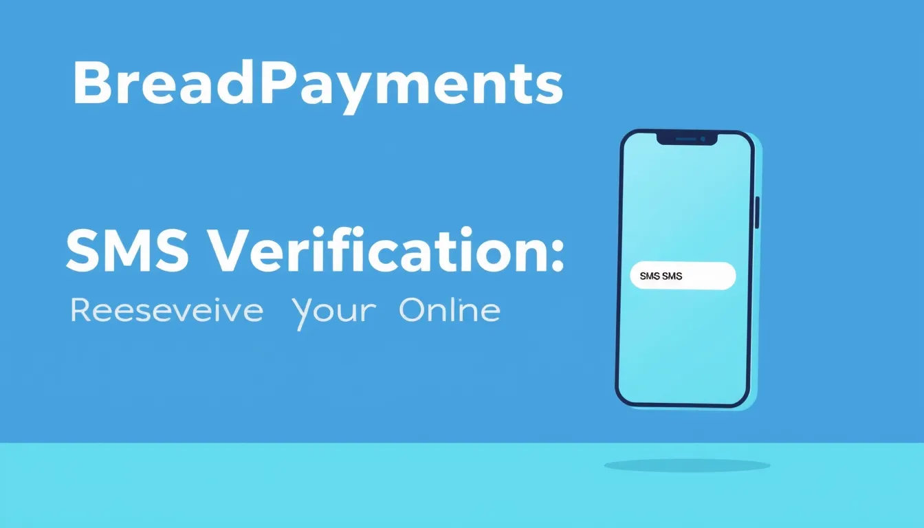 BreadPayments SMS Verification: Receive Your Code Online