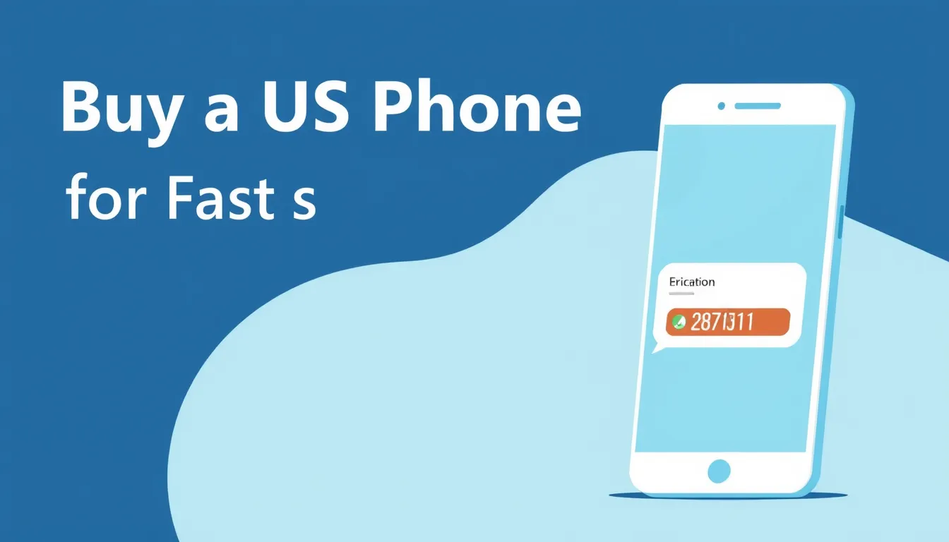 Buy a US Phone Number for Fast SMS Verification Online