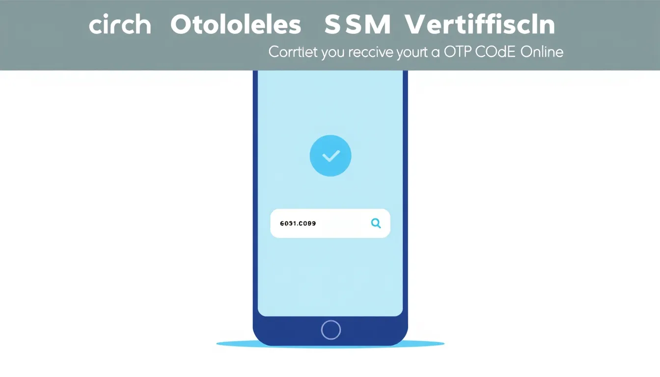 CinchDollars SMS Verification: Receive Your OTP Code Online