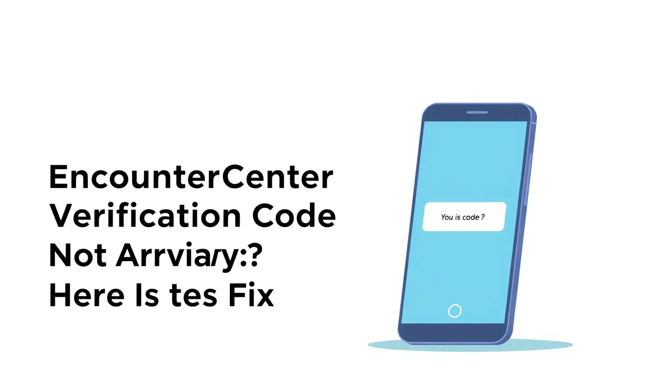 EncounterCenter Verification Code Not Arriving? Here Is the Fix