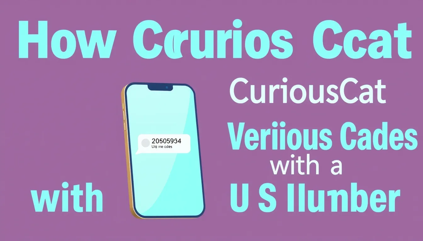 How to Get CuriousCat Verification Codes with a US Number
