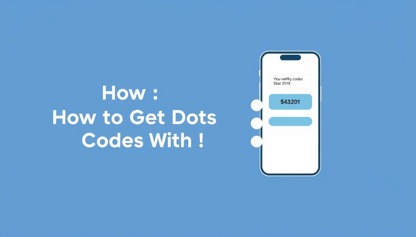 How to Get Dots Verification Codes With a USA Number