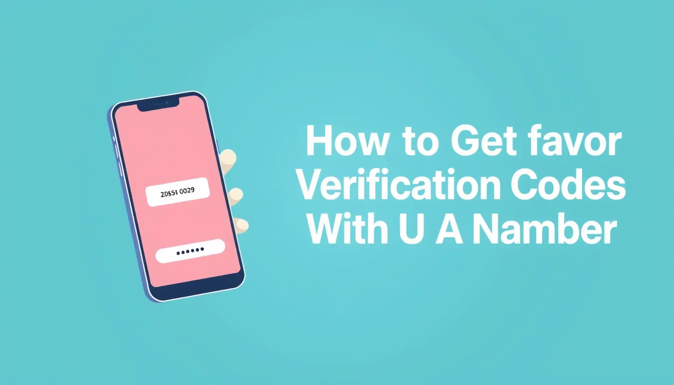 How to Get Favor Verification Codes With a USA Number (2026)