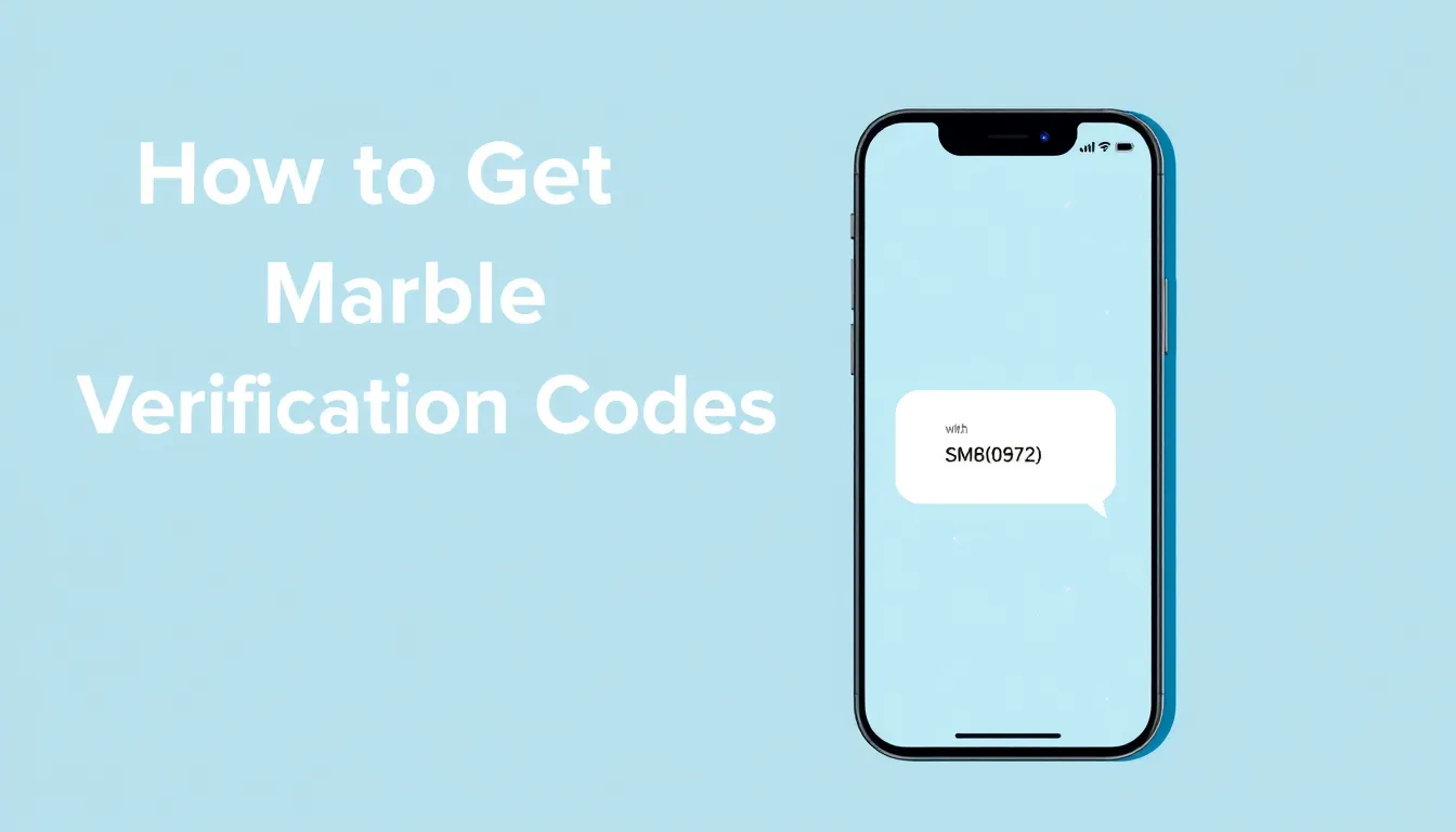 How to Get Marble Verification Codes with a USA Number (2026)