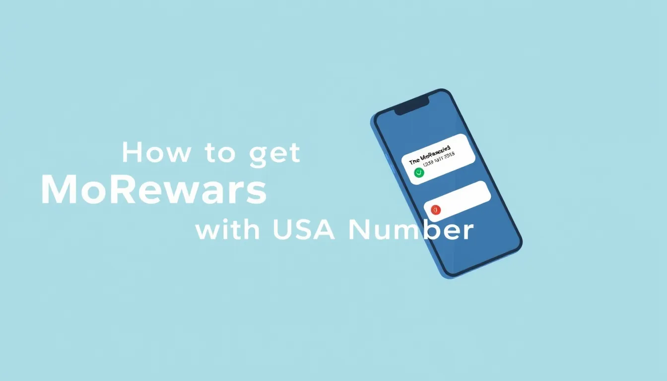 How to Get MoRewards Verification Codes with a USA Number