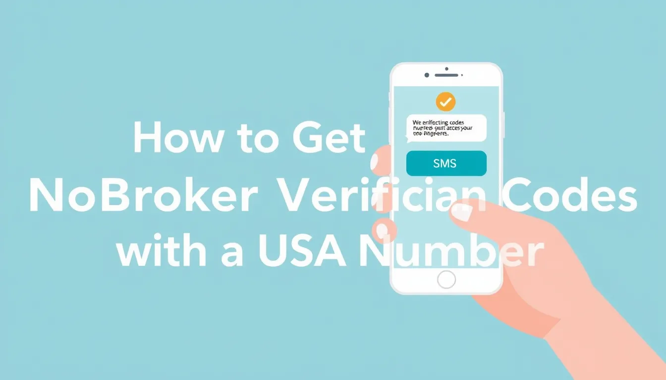 How to Get NoBroker Verification Codes with a USA Number
