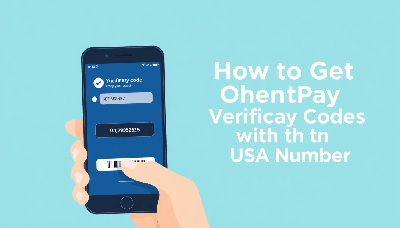 How to Get OhentPay Verification Codes with a USA Number