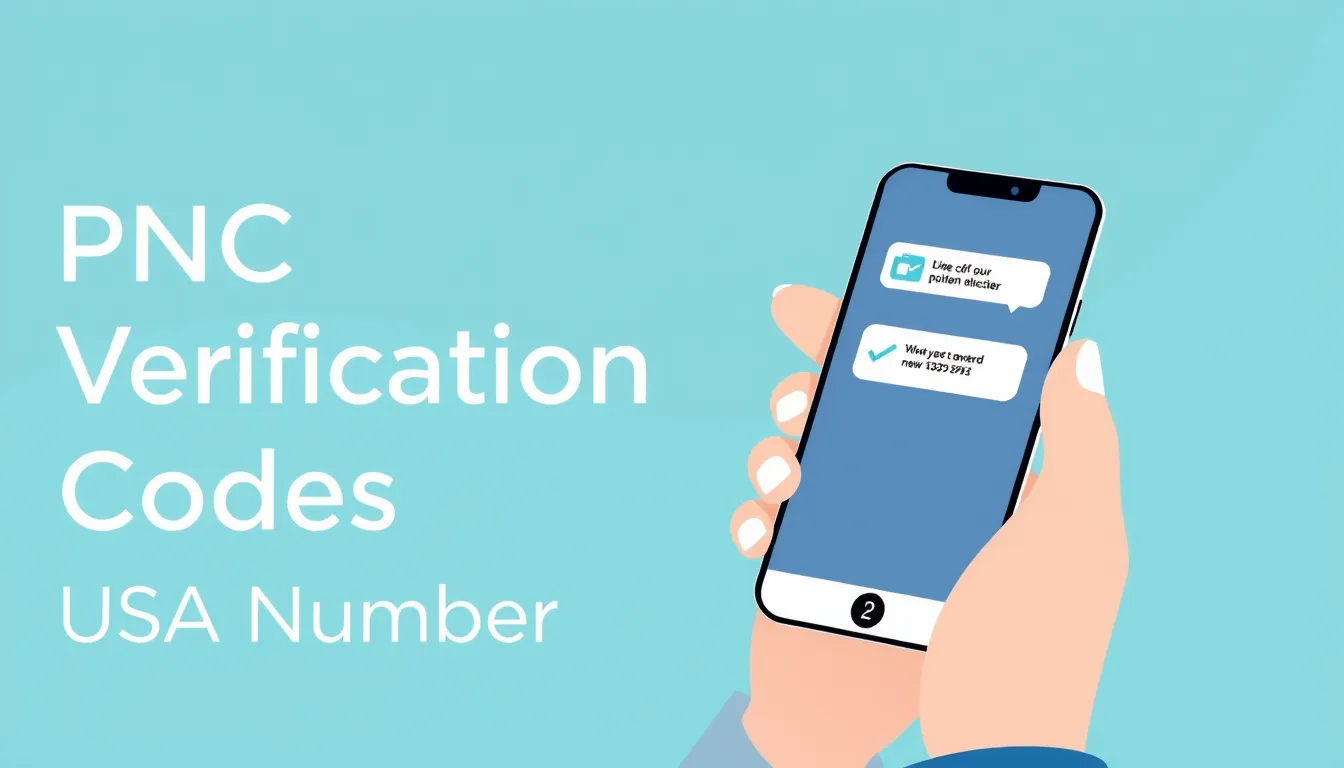 How to Get PNC Bank Verification Codes With a USA Number
