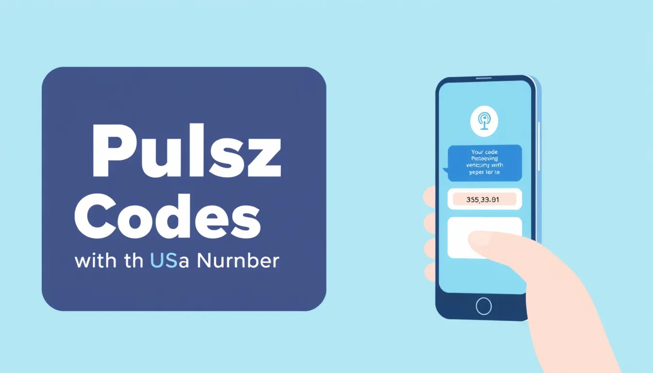 How to Get Pulsz Verification Codes with a USA Number (2026)
