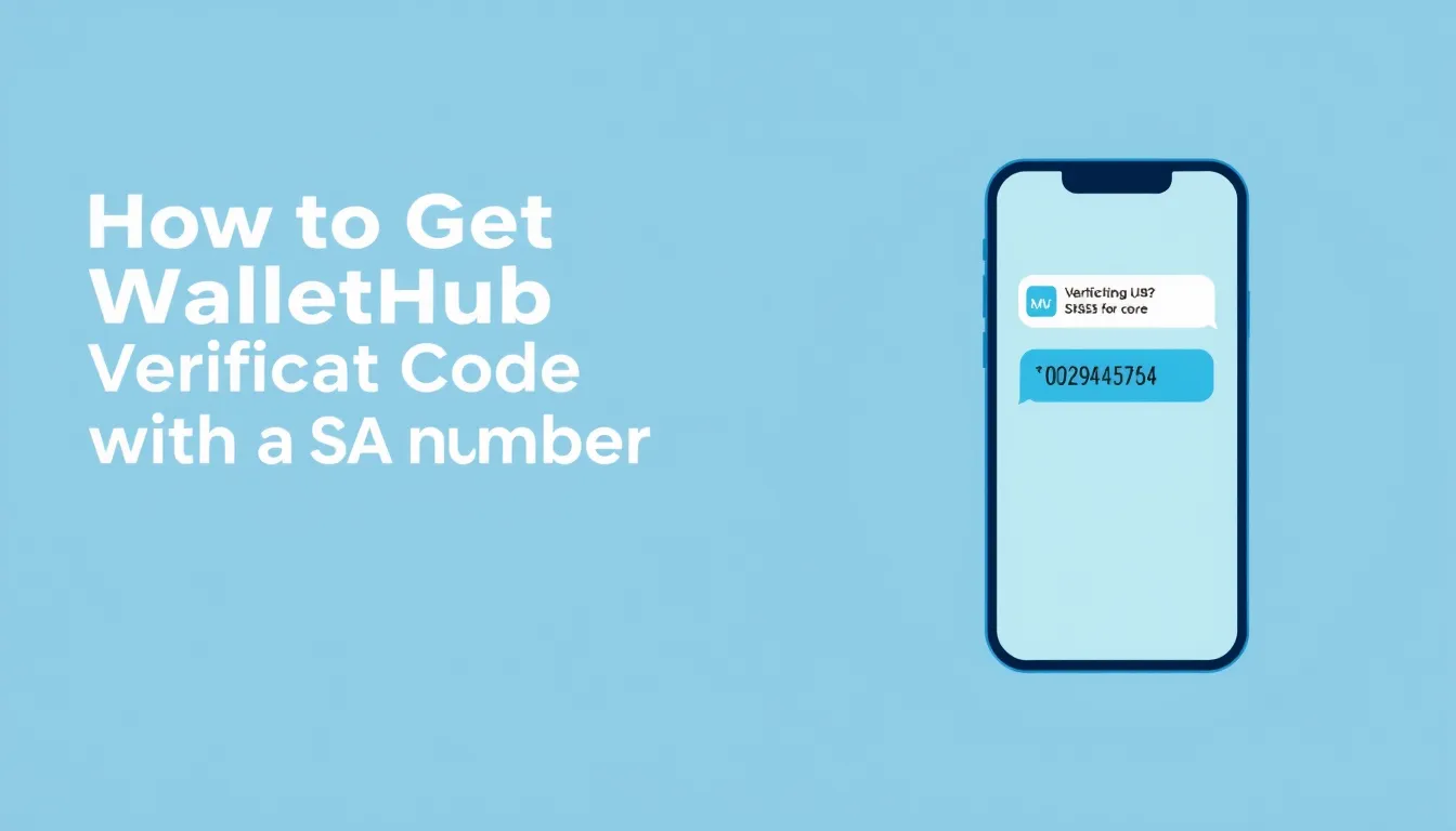 How to Get WalletHub Verification Codes with a USA Number