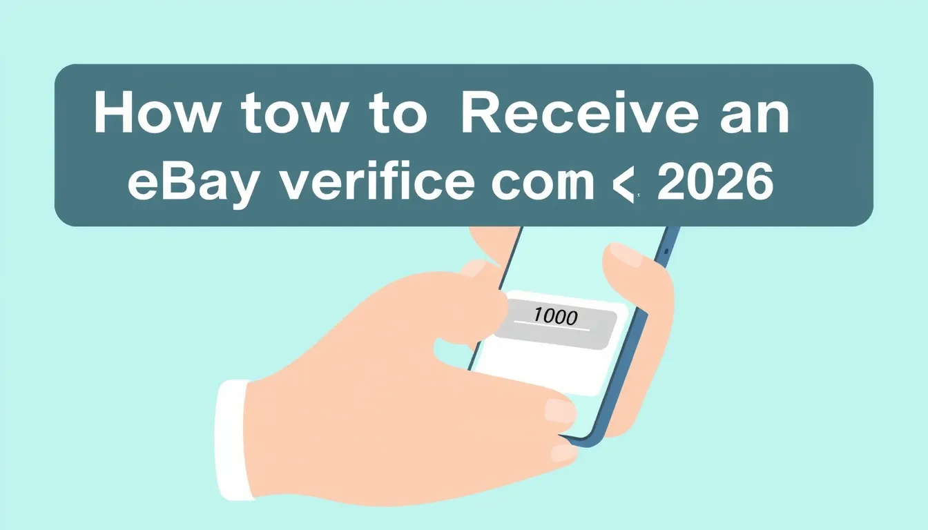 How to Receive an eBay Verification Code in the USA (2026)