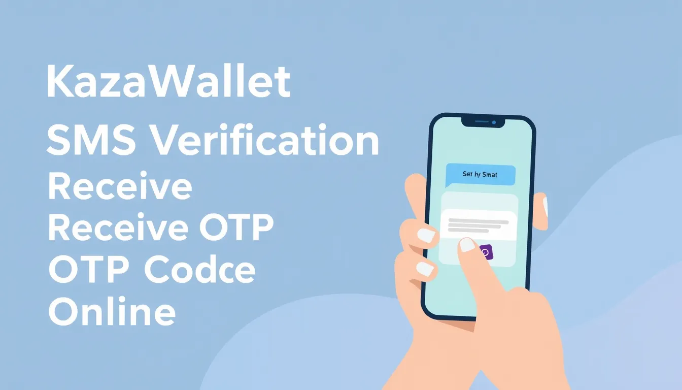 KazaWallet SMS Verification: Receive Your OTP Code Online