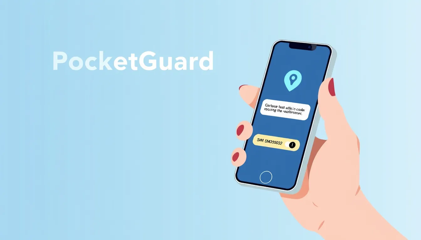 PocketGuard SMS Verification: Receive Your Code Online