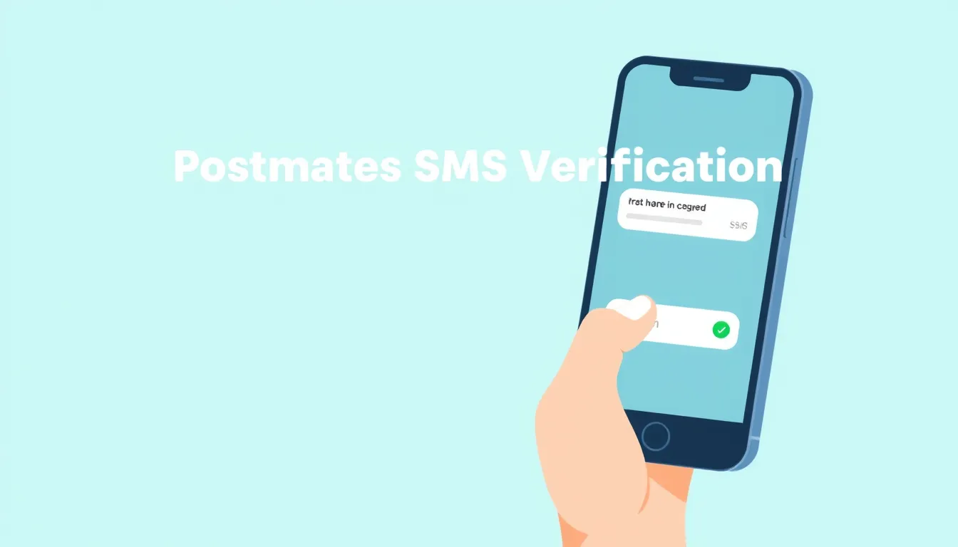 Postmates SMS Verification: Receive Your Code Online (2026)