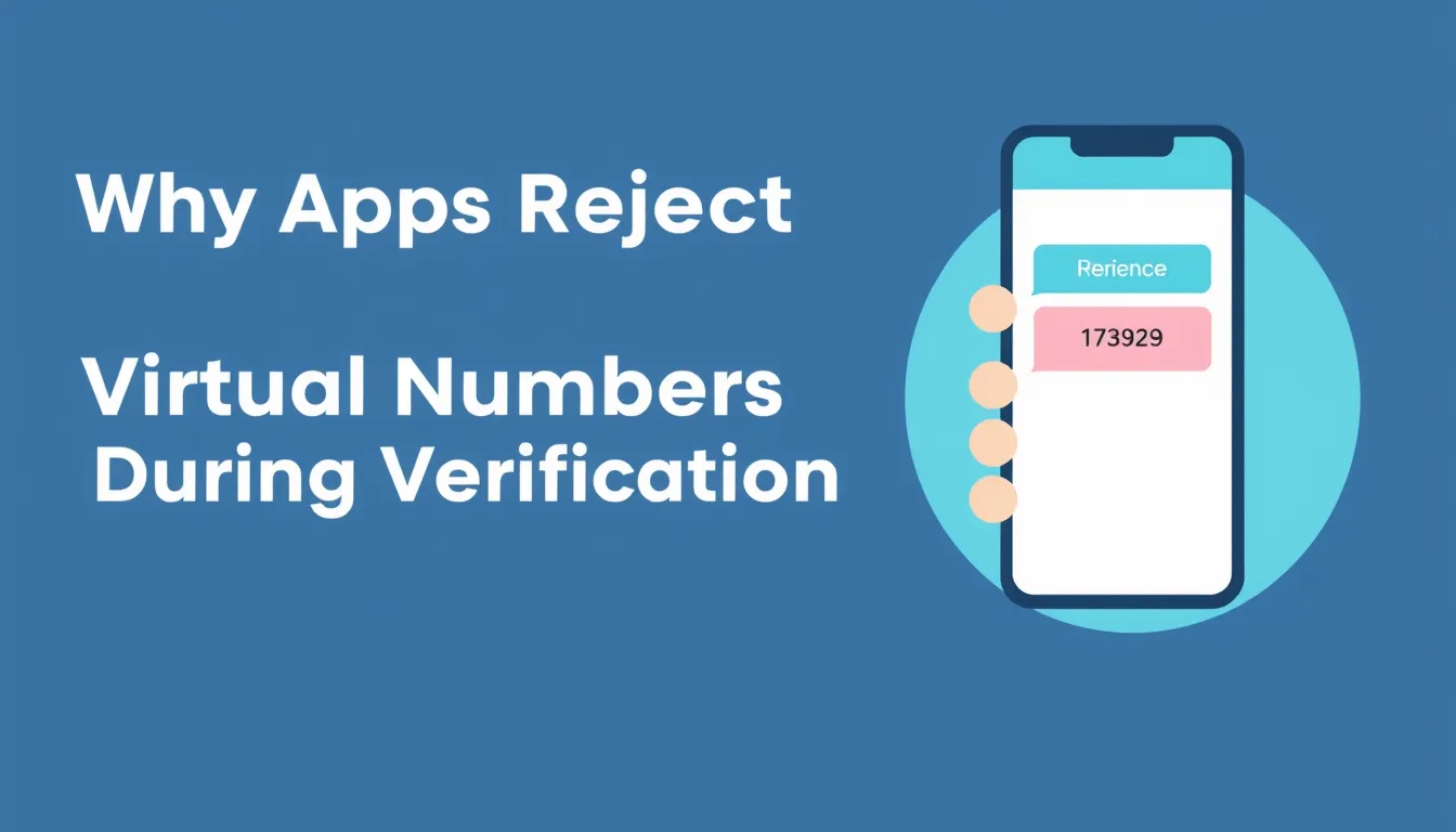 Why Apps Reject Virtual Numbers During Verification (And Fixes)