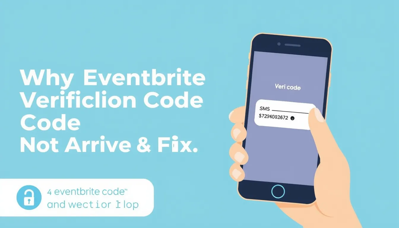 Why Eventbrite Verification Code Not Arriving & Fixes