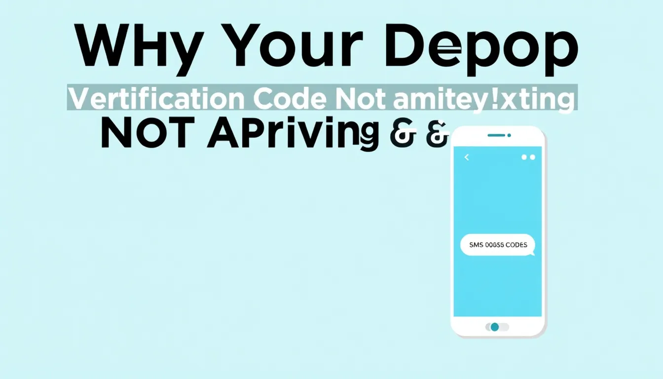 Why Your Depop Verification Code Is Not Arriving & Fixes