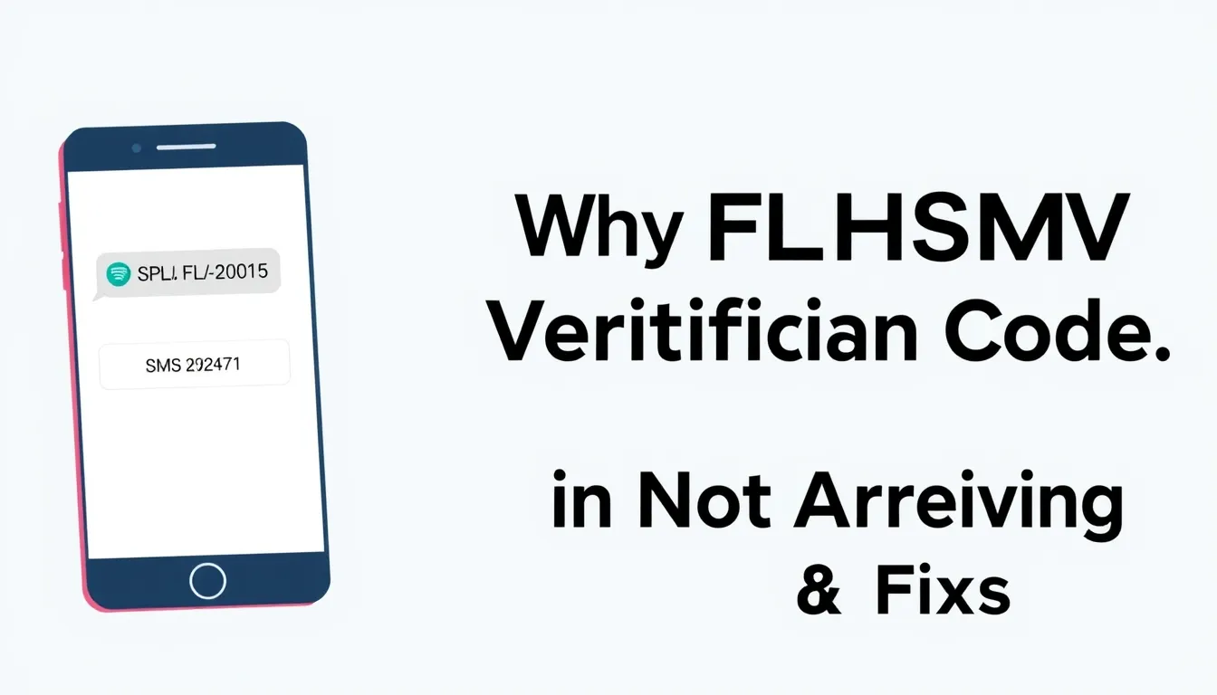 Why Your FLHSMV Verification Code Is Not Arriving & Fixes