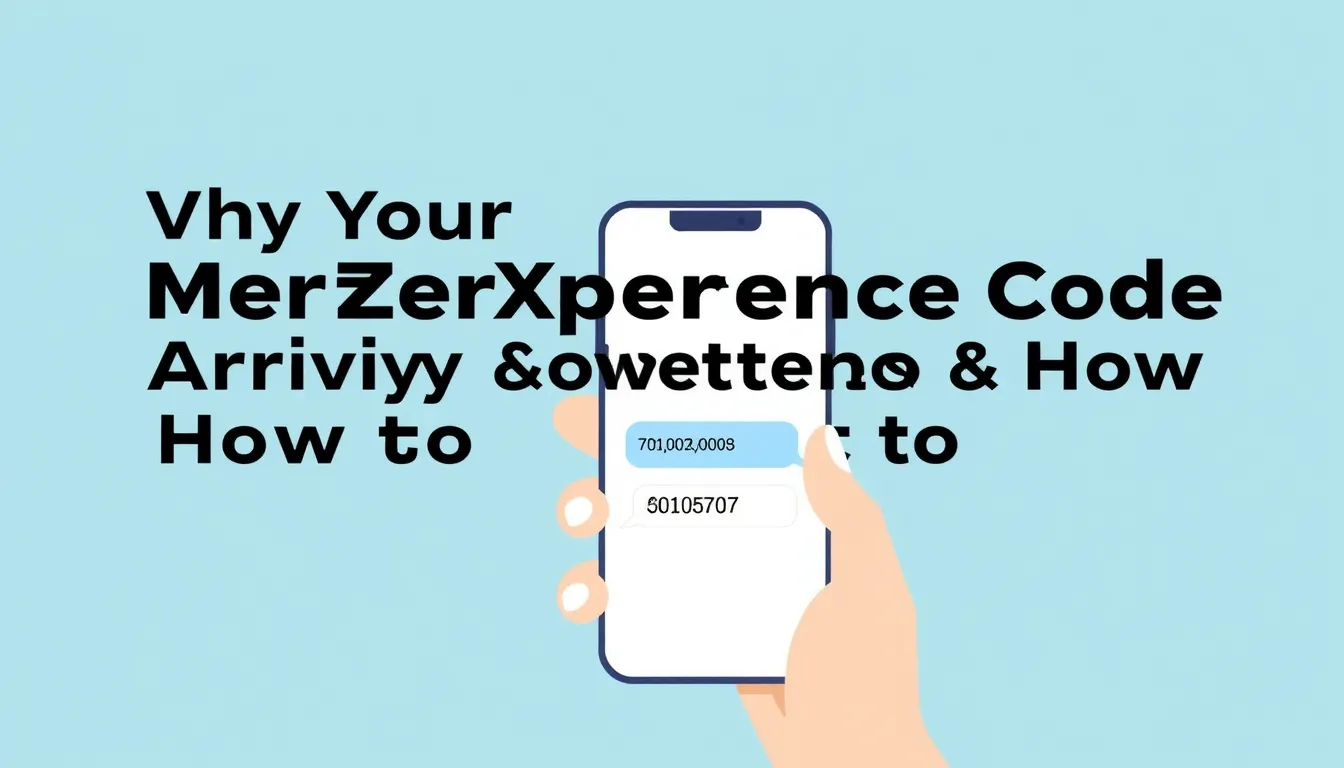 Why Your MerzXperience Code Is Not Arriving & How to Fix It