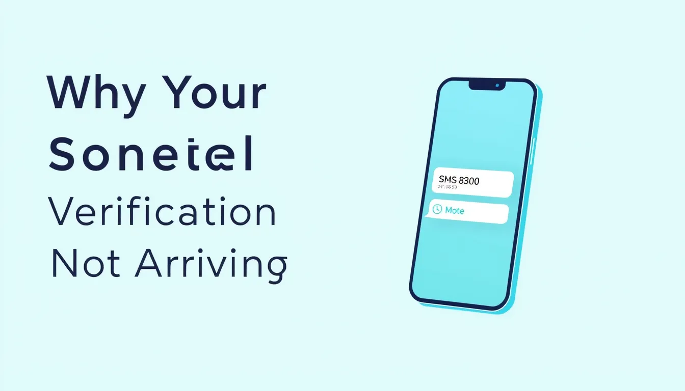 Why Your Sonetel Verification Code Is Not Arriving & Fixes